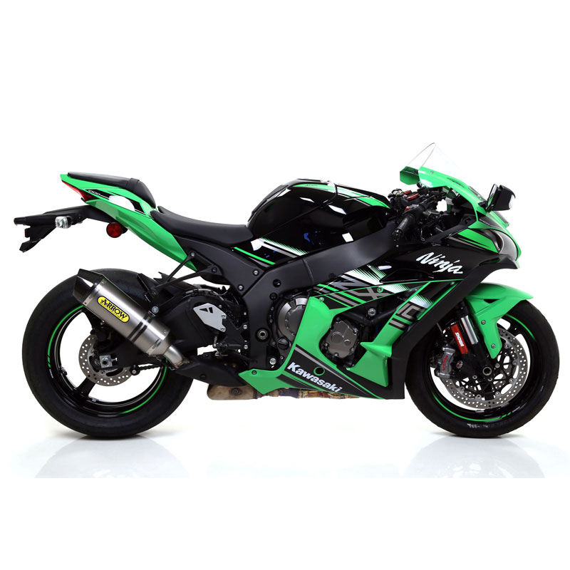 Escape aluminio fondo carbono Arrow RACE TECH KAWASAKI ZX-10R 16-